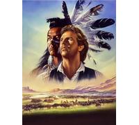 RUIYANMQ Retro Film Dances With Wolvess - 1000 Pezzi Puzzle - Gioco Di Decompressione Familiare - Adult Puzzles Toys - Arredamento Per La Casa Gifts - Ex232Zx