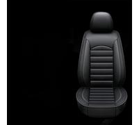 RuiYiL 9 Pezzi Auto Set Coprisedili Pelle per Golf VII 7|Golf 7 GTE/Golf GTD 2011-2018 2019 2020, Set Copri Sedile per Anteriori Traspirante Impermeabile Coprisedili Protezioni Sedile,A/Black