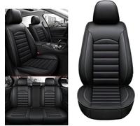 RuiYiL Auto Set Coprisedili per Seat Ateca 2016-2019/Tarraco 2020/Arona 2017-2020/Alhambra, Pelle PU Set Completo di Impermeabile Antiscivolo Sedile Coprisedile Accessori Interni per Auto,A/Black