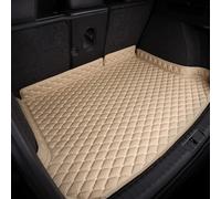 RuiYiL Auto Tappetino per Bagagliaio per Dacia Duster III 2024, Vasca Baule su Misura in Pelle Impermeabile Antiscivolo AntiGraffio Baule Fodera Accessori,E/Beige
