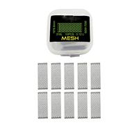 RUIYITECH 10PCS A1 Mesh Vape Coil Ni80 SS316L 0.18 0.13 Ohm for Profile Unity RTA DIY Vape Tank Replacement Coils (SS316L 0.12ohm)