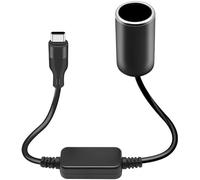 RUIZHI Accendisigari USB C, Adattatore da 18 W USB C Maschio a 12V, per Dashcam, GPS, Strisce LED, Registratori Auto, Specchietti Streaming, Radar Velocità, Luci Ambiente Auto