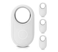 RUIZHI Android Smart Tag - Air Tracker compatibile con Google Il mio dispositivo Trova APP, IP67, solo Android, per bagagli, bicicletta, passaporti, valigia, bianco, confezione da 4