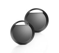 RUIZHI Android Smart Tag - Localizzatore Air compatibile con l'app Google "Trova il mio dispositivo", IP67, solo Android, per Etichette Bagaglio, Telefoni, Passaporti, Nero, 2 pezzo