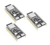RUIZHI con ESP32 S3 ESP32-S3 DevKitC-1-N16R8 Scheda di sviluppo con Doppia interfaccia Type-C e 2,4-GHz WLAN Bluetooth 5.0 Saldatura Compatibile con Arduino(3 Piezas)