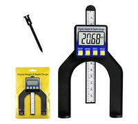 RUIZHI Digitale Calibro di Profondità Altezza Tavolo Righello 0-80mm LCD Strumento di Misurazione Dell'altezza per la Lavorazione Del Legno e la Costruzione di Macchinari