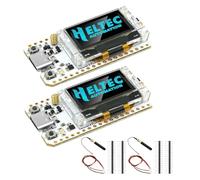 RUIZHI ESP32 V3 LoRa Board per Meshtastic, LoRa ESP32 V3 Scheda di Sviluppo con 868MHz Antenne e 0,96″ OLED Display Integrata WiFi Bluetooth 1262 Chip Compatibilità con Meshtastic IoT Arduino(2 Pcs)
