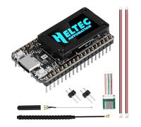 RUIZHI LoRa ESP32 V4 WiFi Bluetooth Moduli con Meshtastic LoRa ESP32 V4 Module con GPS e 868 MHz Antenne, 0.96″ OLED Display 1262 Chip ESP32-S3R2 MCU 16M Flash Compatibile con Arduino Meshtastic IoT