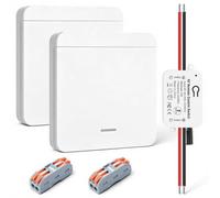 RUIZHI Set di interruttori radio con ricevitore, interruttore radio per luce 230V 10A