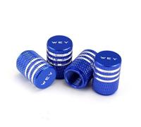 RUIZOGGUD 4 Pezzi Auto Cappucci delle valvole,per Great Wall WEY Coffee 01 Mocca DHT-PHEV vv5 vv6 vv7 XEV Tappi Valvole Pneumatici Parapolvere Antiruggine Perdite Tappini Accessori,Blue