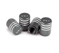 RUIZOGGUD 4 Pezzi Auto Cappucci delle valvole,per Great Wall WEY Coffee 01 Mocca DHT-PHEV vv5 vv6 vv7 XEV Tappi Valvole Pneumatici Parapolvere Antiruggine Perdite Tappini Accessori,Grey