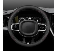 RUIZOGGUD Auto Coprivolante,per XC40 XC60 XC70 XC90 C30 C70 S40 S60 S80 S90 V40 V50 V60 V70 Volanti Coprivolante in Pelle Microfibra Antiscivolo Traspirante Coprivolanti Accessori Intern,A-Type O