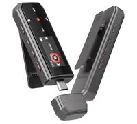 RUIZU Lettore MP3 USB Type-C da 64 GB con Bluetooth 5.3, lettore musicale portatile con clip con radio FM, registratore vocale, pedometro per sport, Digital Audio Shuffle A-B Repeat, supporto Mobile