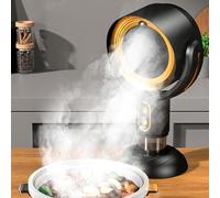 rujjftsy Puff Chill Ventilatore per fumare, ventilatore per fumare Puff Chill, purificatore di fumo da cucina, ventilatore portatile da cucina da banco, purificatore di fumo regolabile a 15°, per