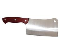 rukauf Coltello da cucina/accetta per carne, ca. 300 g, con manico in legno, lunghezza circa 31 cm