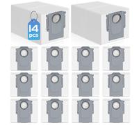 RUKHOOL 14 Qrevo QV 35A Qrevo Sacchetti per Roborock Qrevo Curv 2 Pro/Saros 10R