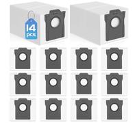 RUKHOOL 14 Sacchetti Polvere per Dreame L10s Ultra Gen 2 / L40 Ultra / X40 / L40s Pro Ultra / L10s Pro Ultra Heat / X50 Ultra/Mova E30 Ultra / P50 Pro Ultra/ V50 /Z50 Ultra Sacchetto Ricambi Dust Bag
