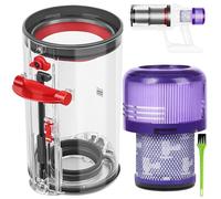 RUKHOOL Contenitore Serbatoio Per Dyson V11 V15 Cestello Ricambi SV14 SV17 SV15 SV22 SV28 Polvere Raccogli Filtri Filtro Rifiuti Accessori Contenitori Cestino Pattumiera Bicchiere Secchio Cilindro