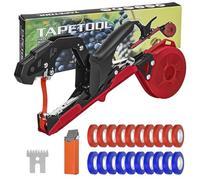 RUKHOOL Legatrice per Piante Vigneto Pomodori Set Attrezzi Giardinaggio Orto Pinza Macchina per Legare Piante Tying Macchina Strumento Nastro a Mano per Legare Fiori Verdura Vigneto Attrezzo Giardino