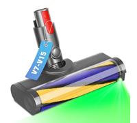 RUKHOOL Spazzola per Dyson V7 V8 V10 V11 V15 Ricambi Rullo Spazzola Morbido Accessori di Testina Elettrica Turbo Spazzole con Luce LED Aspirapolvere Bocchetta per Pulizia Pavimenti Duri