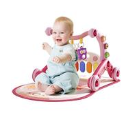 Rukjmqi Baby Play Mat | Palestra Neonatale con Tappetino Gioco e Girello - Attività Educative per Asilo e Casa con Base Antiscivolo per Sviluppo Motorio e Gioco Interno Esterno