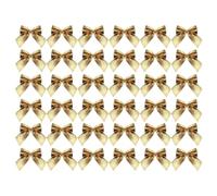 Rukjmqi Fiocchi Natalizi per Ghirlande - 36 Pezzi Mini Decorazione per La Casa | Fiocchi Decorativi per Albero Addobbi Natalizi | per Ghirlanda Corona Interno Esterno Cammino Parete Finestra Porta