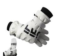 Rukjmqi Guanti da Sci | Impermeabili e Caldi per Neve | Muffole Antiscivolo Per Ciclismo Bicicletta Sci Attività Sportive All Aperto Per Donne E Genitori Nella Guida Di Attività Invernali