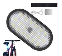 Rukjmqi Luci interne per auto,Luci interne per tetto a soffitto per auto - Lampada da lettura per atmosfera da auto ricaricabile tramite USB con 6 colori | Luci posteriori per ciclismo, luce notturna