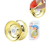 Rukjmqi Palla Yoyo, Palla Yoyo Bambini, 6,3x6,3x3,6cm Yoy-o Giocattolo, Lega,Forte Resistenza Agli Urti, Trucco Reattivo Per Bambini E Principianti I Giocattoli, La Prima Educazione Della Scuola