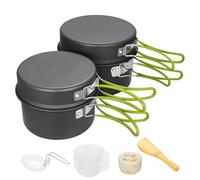 Rukjmqi Pentola da campeggio, leggera e portatile, da portare in viaggio, per 2 a 3 persone, ideale per escursioni all'aria aperta