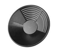 Rukjmqi Set di padelle dorate Pp da 35 cm, in dorata, per lavare l'oro, cercatore d'oro, con filtro per vasca da bagno dorata, per miniere minerarie, impianto di lavaggio manuale 'oro