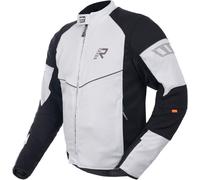 Rukka AirGobi 2.0 Giacca tessile da moto, Grigio/nero chiaro, Taglia 60