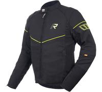 Rukka AirGobi 2.0 Giacca tessile da moto, nero/neon, Taglia 46