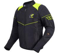 Rukka Airgobi Giacca tessile moto, nero/giallo, Taglia 48