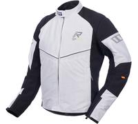 Rukka Airgobi Giacca tessile moto, nero-grigio, taglia 48 per maschi