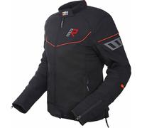 Rukka AirGobina 2.0 Giacca tessile moto da donna, nero/rosso, Taglia 38