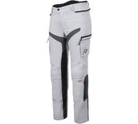 Rukka AirTacama Pantaloni tessili da moto, Grigio chiaro, Taglia 52