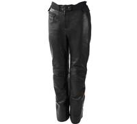 Rukka Aramissy Pantaloni da donna in pelle da moto, nero, Taglia 36