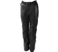 Rukka Aramissy Pantaloni da donna in pelle da moto, nero, taglia 38 per donne