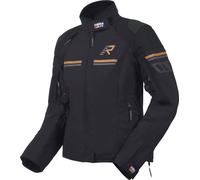 Rukka Armatou-R impermeabile Giacca tessile moto da donna, nero/marrone, Taglia 42