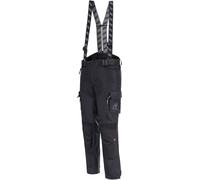 Rukka Ecuado-R Pantaloni tessili moto, nero/nero, Taglia Long 56