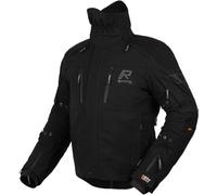 Rukka Flexo-R Giacca tessile da motocicletta impermeabile, nero, Taglia 58