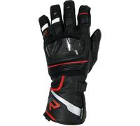 Rukka Imatra 2.0 Guanti Moto Gore-Tex, nero/rosso, Taglia 6