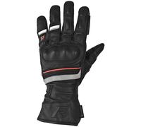 Rukka Imatra 3.0 GTX Guanti da moto impermeabili, nero/grigio/rosso, Taglia 14