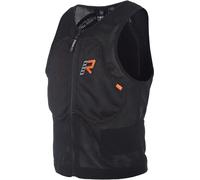 Rukka Kastor AFT Gilet Protettore, nero/marrone chiaro, Taglia XXL