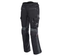 Rukka Madagasca-R Pantaloni tessili moto, nero-grigio, taglia 54