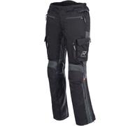 Rukka Madagasca-R Pantaloni tessili moto, nero-grigio, taglia 56