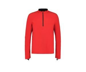 RUKKA Maglia da running da uomo Maanin con zip rosso | XXXL