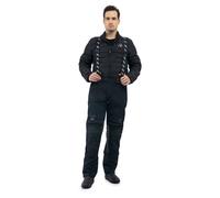 Rukka Pant.tess.uomo Shield-R Pantaloni in tessuto nero, taglia 58