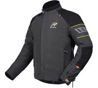 Rukka R-EX 2.0 impermeabile Giacca tessile moto, nero-grigio, taglia 52 per maschi
